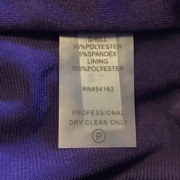 NEW Calvin Klein Plus Faux-Wrap Buckle Dress - Picture 9 of 10